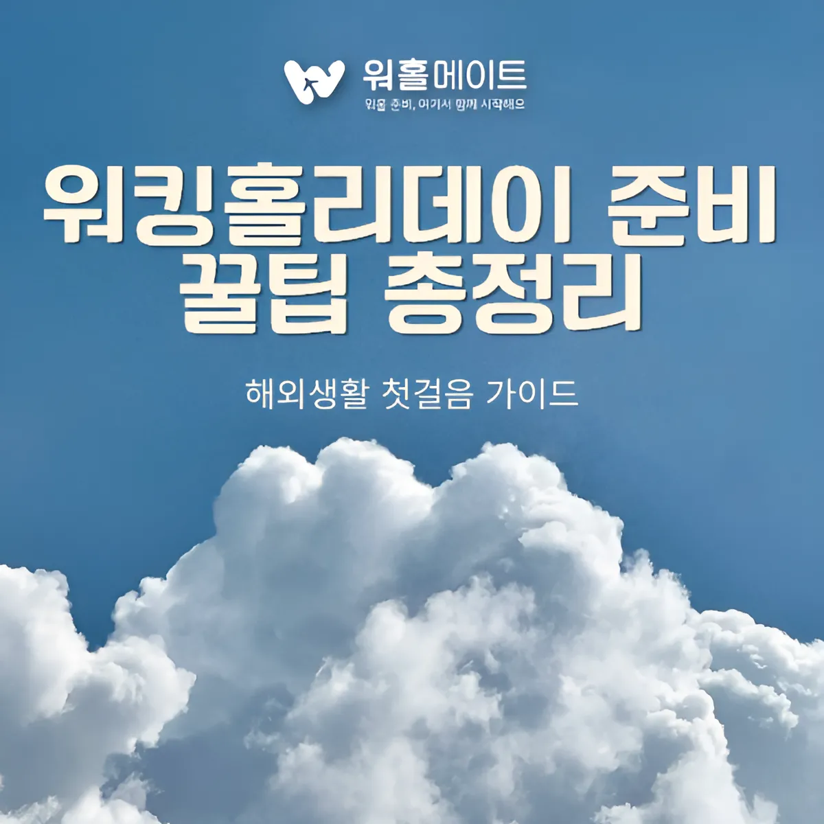 워킹홀리데이 준비 꿀팁 총정리 ✈️ 해외생활 첫걸음 가이드